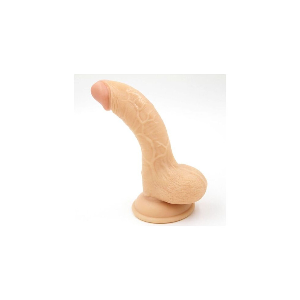 Silicone 6 Inch Long Medium Curved Dildo Unisex Sex Toy