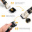 Dog Clippers, Low Noise Dog Trimmer Rechargeable Cordless 6