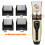 Dog Clippers, Low Noise Dog Trimmer Rechargeable Cordless 4