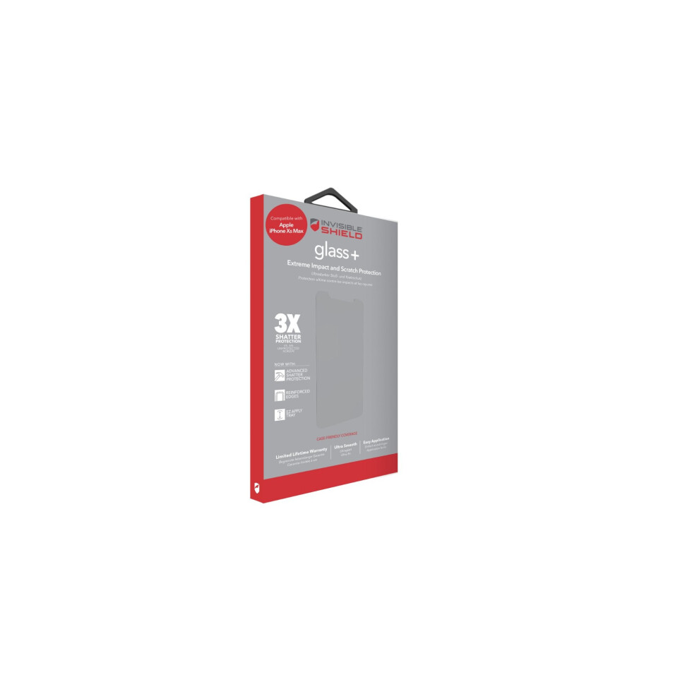 Zagg Invisibleshield Clear Glass Screen Protector For Iphone 11 Pro Max / Xs Max 848467077131