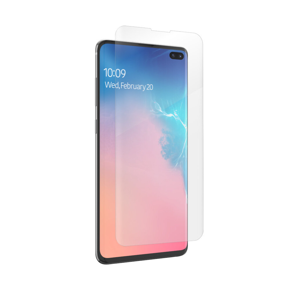 Zagg Invisibleshield Ultra Clear Curved Film Screen Protector For Samsung Galaxy S10+ 848467083750