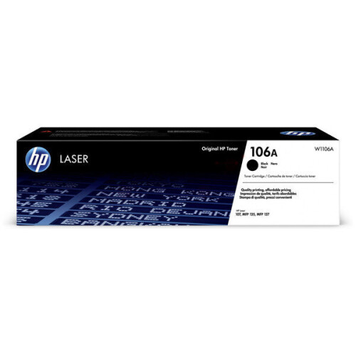 HP Toner HP 106A Czarny (1 Sztuk)