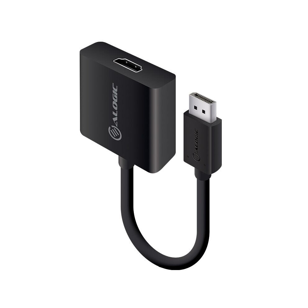 Alogic 20Cm Active Displayport 1.2 To Hdmi Adapter-Male To Female -Supports 4K@60Hz 9350784001764