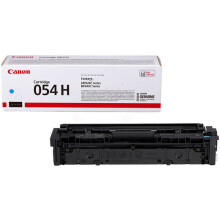Tonerpatroon CANON 054H - Cyaan - Laser - 2300 Pagina's