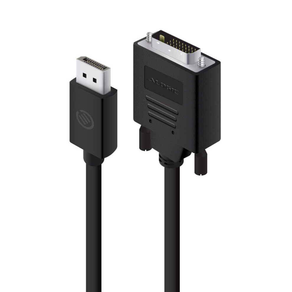 Alogic 1M Displayport To Dvi Cable - Male To Male - Elements Series 9350784009739