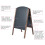 Goplus A-Board Frame Pavement Sign Free Standing Floor Chalkboard Cafe Shop 3