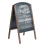 Goplus A-Board Frame Pavement Sign Free Standing Floor Chalkboard Cafe Shop 5