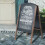 Goplus A-Board Frame Pavement Sign Free Standing Floor Chalkboard Cafe Shop 1