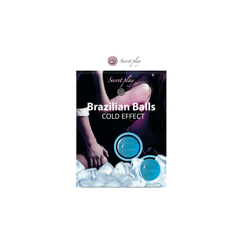 Secret Play 2 Brazilian Balls Cold Effect Cold Explosion For Massage And Lubricant