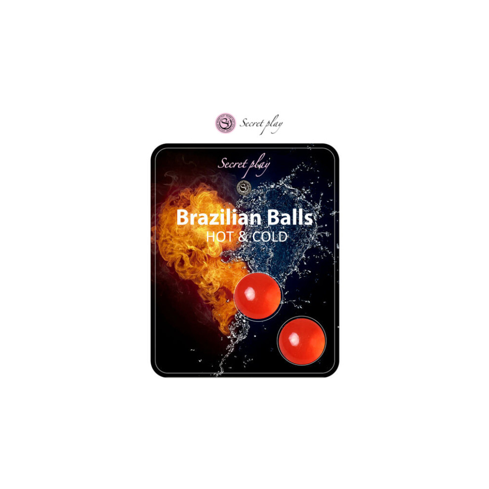 Secret Play Brazilian Balls Orgasmic Foreplay Lubricant Massage Oil Hot & Cold