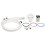 Whale Twist Deck Shower Mixer Hot/Cold 1