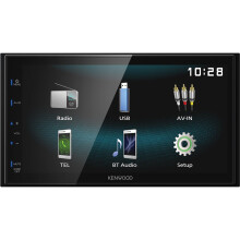 Kenwood DMX 120BT 6.8” WVGA Digital Media AV Receiver with Bluetooth
