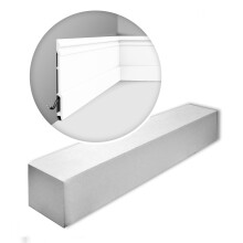 Orac Decor SX191-box LUXXUS HIGH RISE Skirting 1 Box 9 pieces | 18 m