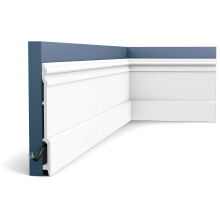 Orac Decor SX191 LUXXUS HIGH RISE Skirting Moulding for decoration 2 m