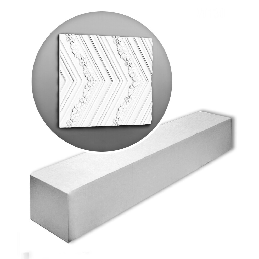 Orac Decor W130-Box Luxxus Chevron 3D Wall Panel 1 Box 4 Pieces | 8 M 5414433020187