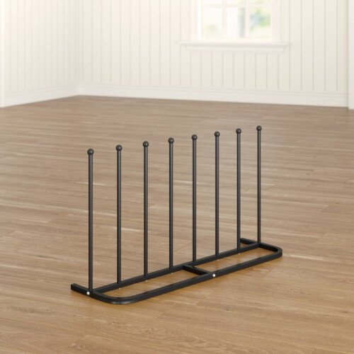 Direct Online Houseware 4 Pair Black Welly Stand Storage Organiser 1