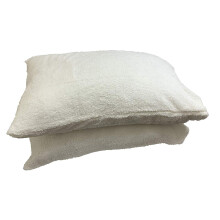 (Cream) Teddy Bear Warm, Cosy & Soft Pair of pillowcases, Teddy Fur/Sherpa Pair of pillowcases only