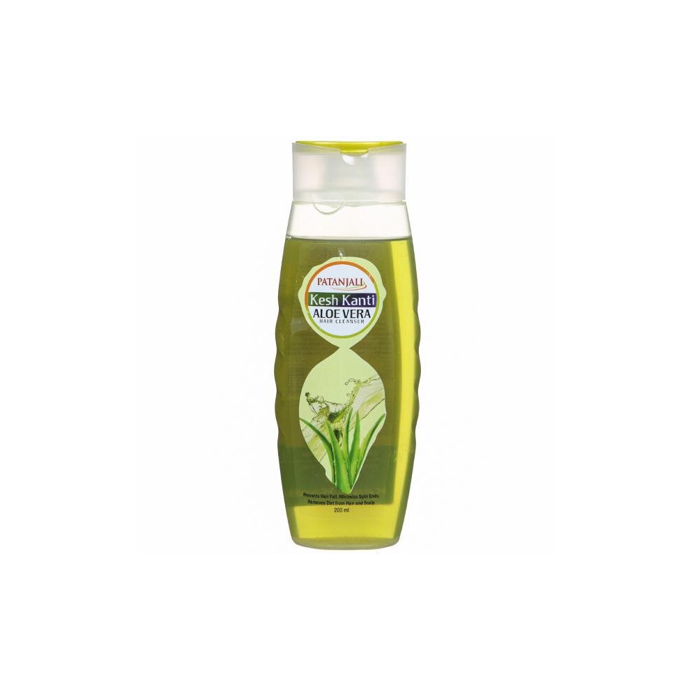 Patanjali (Kesh Kanti Aloe Vera Shampoo ) Kesh Kanti Natural Shampoo 200Ml Bottle