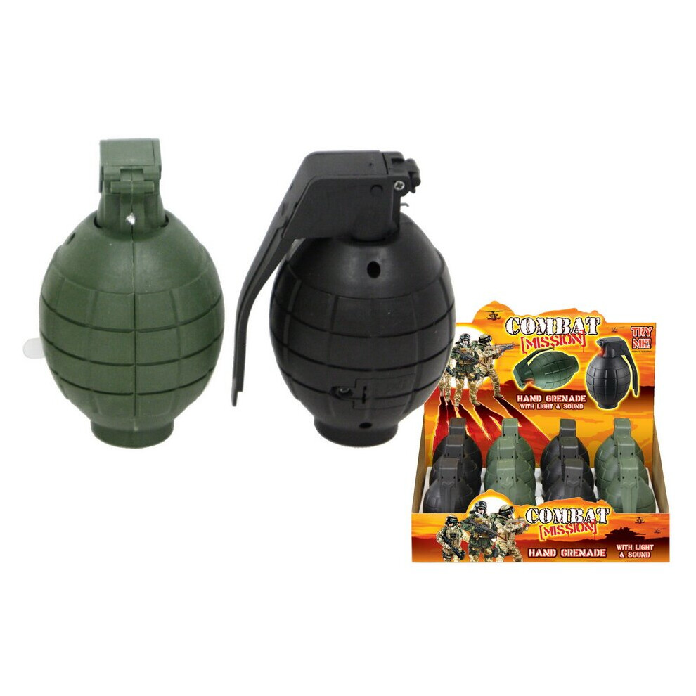 Combat Mission Toy Hand Grenade With Sound & Light