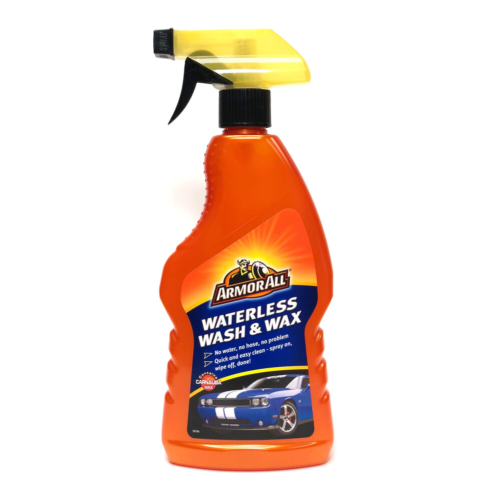 Armorall Waterless Wash & Wax Trigger Spray 500Ml 5020144215264