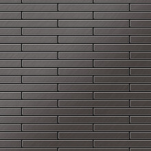 Metal Mosaic Tile Titanium Smoke brushed dark grey 1.6mm Deedee-Ti-SB