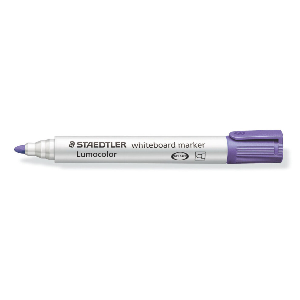 Lumocolor whiteboard marker bullet tip purple