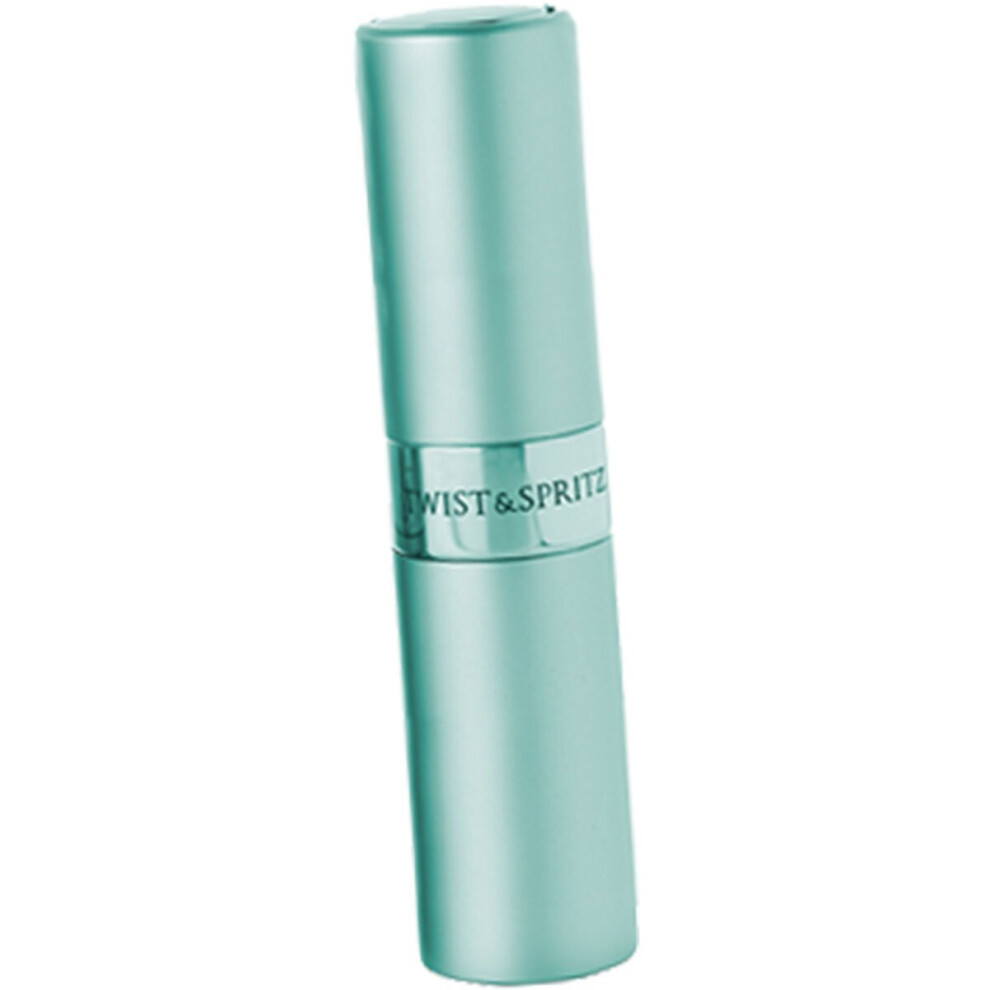 Twist & Spritz Polished Silver Unisex Atomiser 8ml Refillable Spray