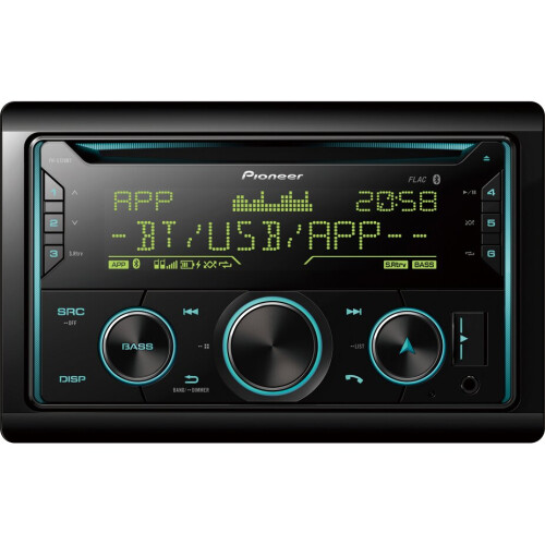 Pioneer FH S720BT 2-DIN CD Tuner with Bluetooth