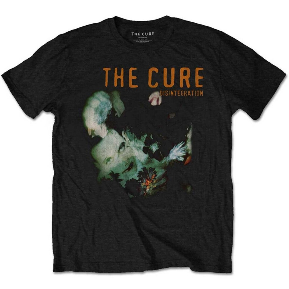 (Medium) The Cure 'Disintegration' (Black) T-Shirt