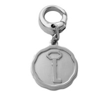 Fossil Pendant Charms JF00038040 Key Stainless Steel