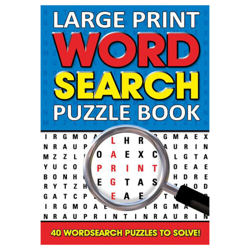 Word Search Books Large Print Assorted 1