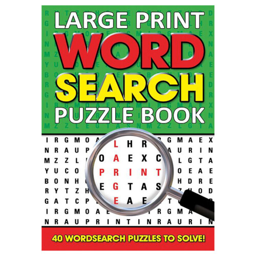 Word Search Books Large Print Assorted 2