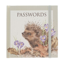 Wrendale Designs Floral Hedgehog Passwords Book