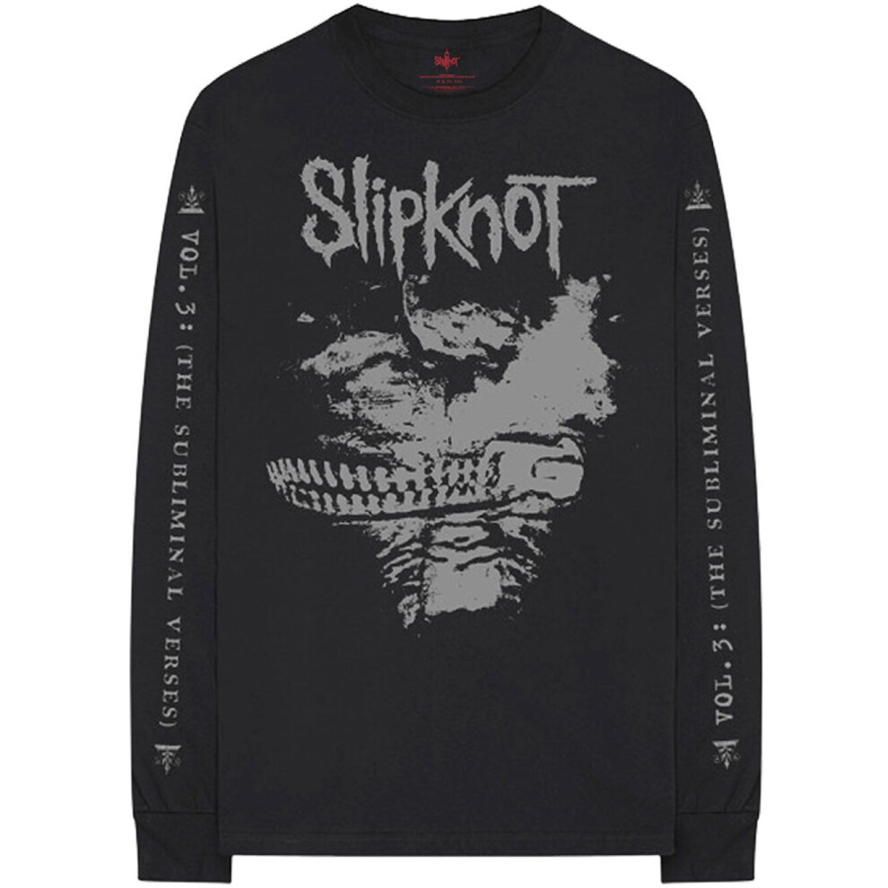 (Small) Slipknot 'Subliminal Verses' (Black) Long Sleeve Shirt