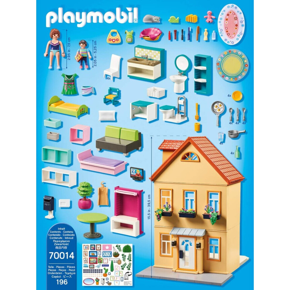 PLAYMOBIL 70014 CITY LIFE MY TOWN HOUSE PLAYSET IN OPEN BOX