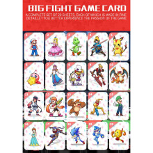 20PCS Full Set NFC PVC TAG CARD pour Super Smash Bros. NS Switch WII U