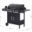 Outsunny Outsunny Gas Barbecue | 4+1 BBQ Grill  With Storage & Side Table 2