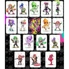 16 cartes NFC TAG pour Splatoon 2 NS Switch WII U