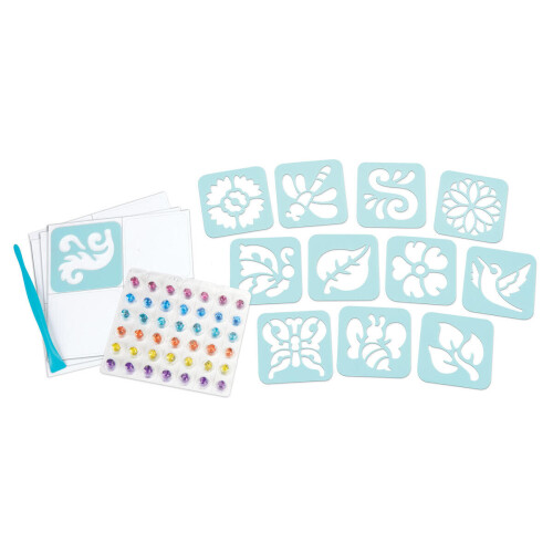 Crayola Glitter Dots Sticker Stencils 1