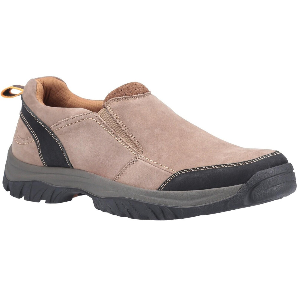 (8 UK, Tan) Cotswold Mens Boxwell Nubuck Leather Hiking Shoe