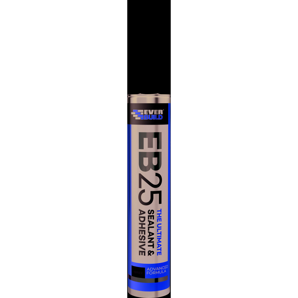 Pack Of 2 Everbuild EB25 Grey The Ultimate Sealant and Adhesive Hybrid Polymer