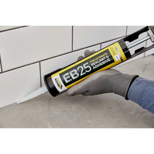 Everbuild Pack de 2 Everbuild EB25 Black L'ultime scellant et adhésif hybride polymère 1
