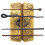 Harry Potter The Marauders Map Founders Wand Collection on Map Display 1