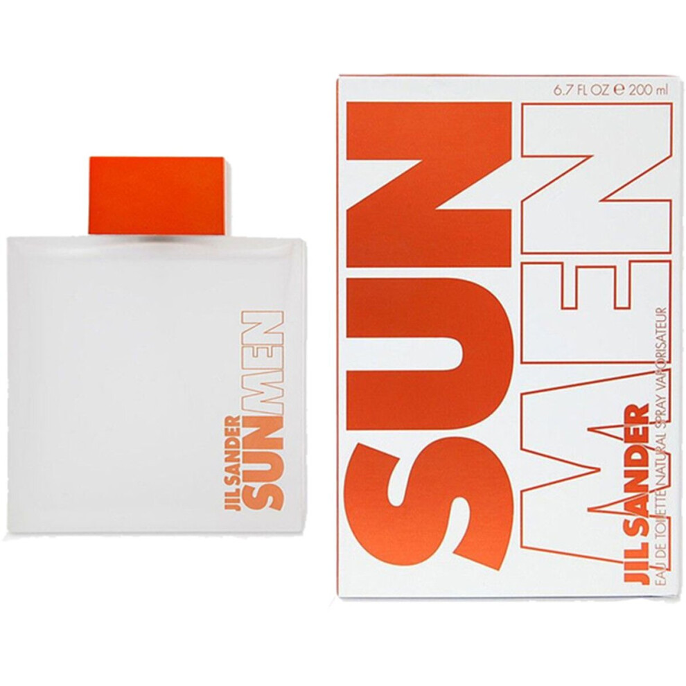 Jil Sander Sun For Men 200ml Eau De Toilette Spray For Him