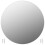 VidaXL vidaXL Large Round Glass Bathroom Wall Mirror - 70cm 3