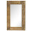 VidaXL vidaXL Solid Mango Wood Mirror 50x80cm Hallway Bathroom Vanity Makeup Decor 2