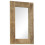 VidaXL vidaXL Solid Mango Wood Mirror 50x80cm Hallway Bathroom Vanity Makeup Decor 1