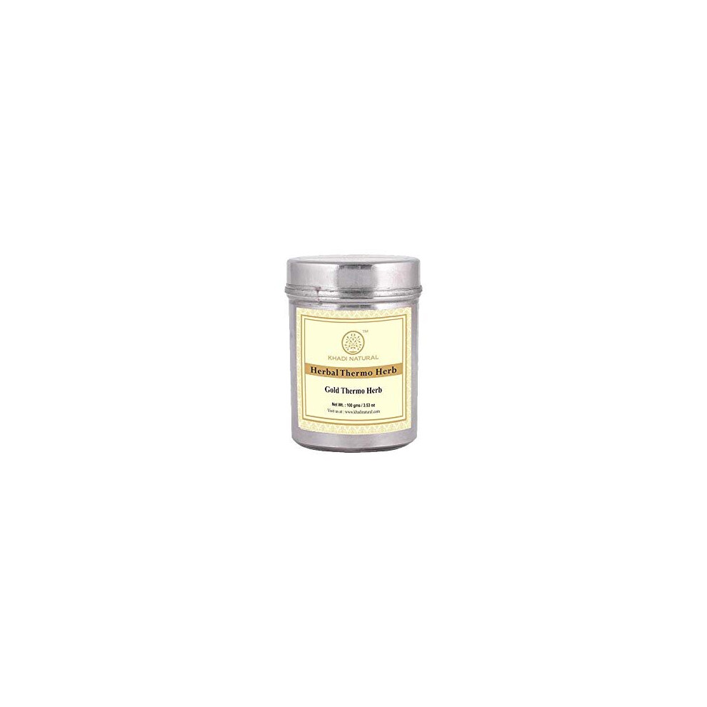 Khadi Natural Gold Herbal Ayurvedic Thermo Herb Face Pack 100 G