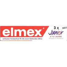 ELMEX Toothpaste Junior 6 12 Years Old 3x75ml