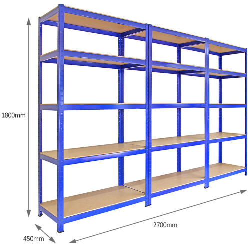 Monster Racking 3 EstanterÃas de 5 niveles para Garaje EstanterÃas de Acero Resistente 1